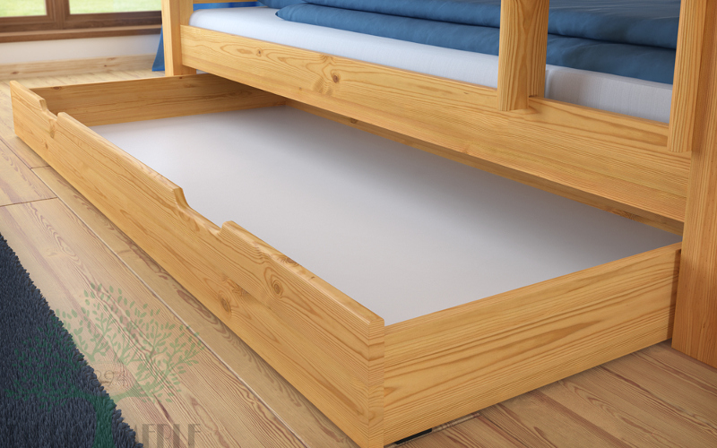 Szuflada pod łóżko czyli oszczędność przestrzeni