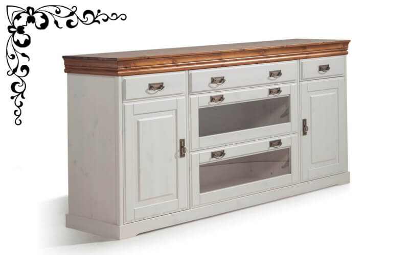 Drewniana komoda to elegancki dodatek do wystroju wnętrza