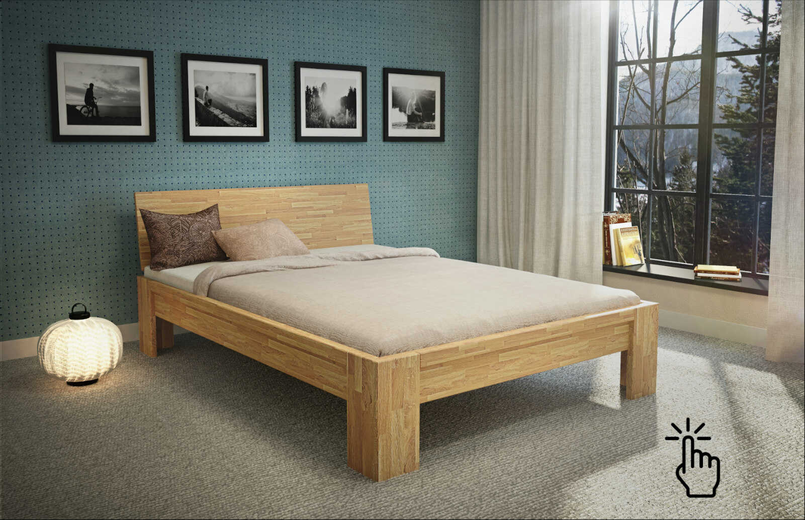 Meble dębowe do sypialni