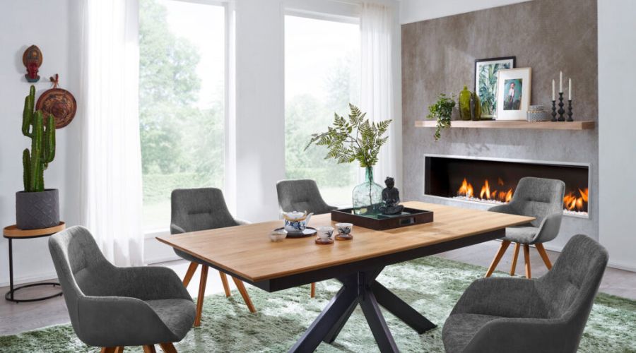 Stół do salonu – ważne wskazówki, jak wybrać materiały, styl i kształt