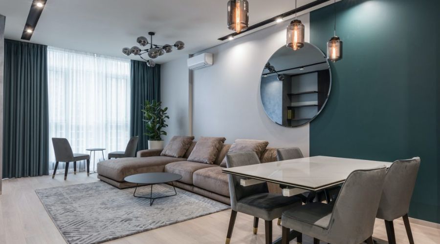 Modernistyczny salon, jak wybrać meble i urządzić wnętrze w stylów modern?