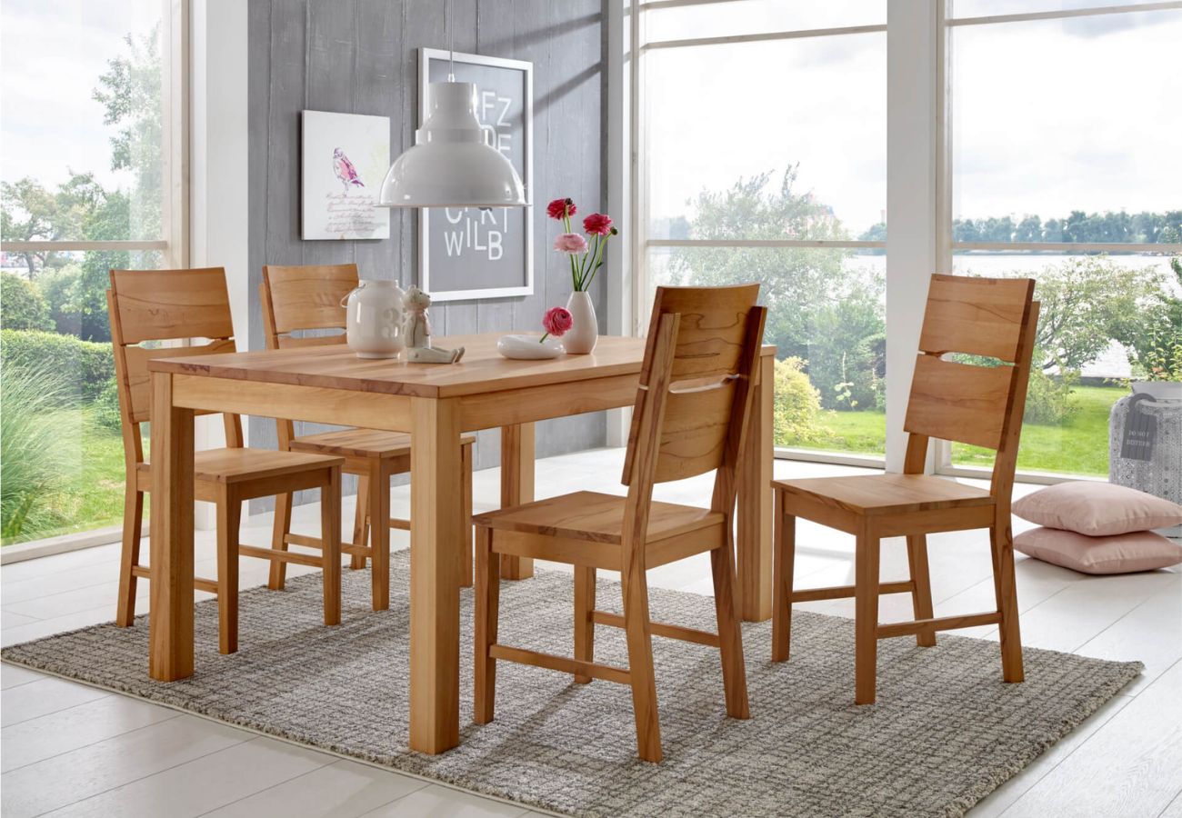 Bukowe stoły do jadalni: Elegancja i funkcjonalność