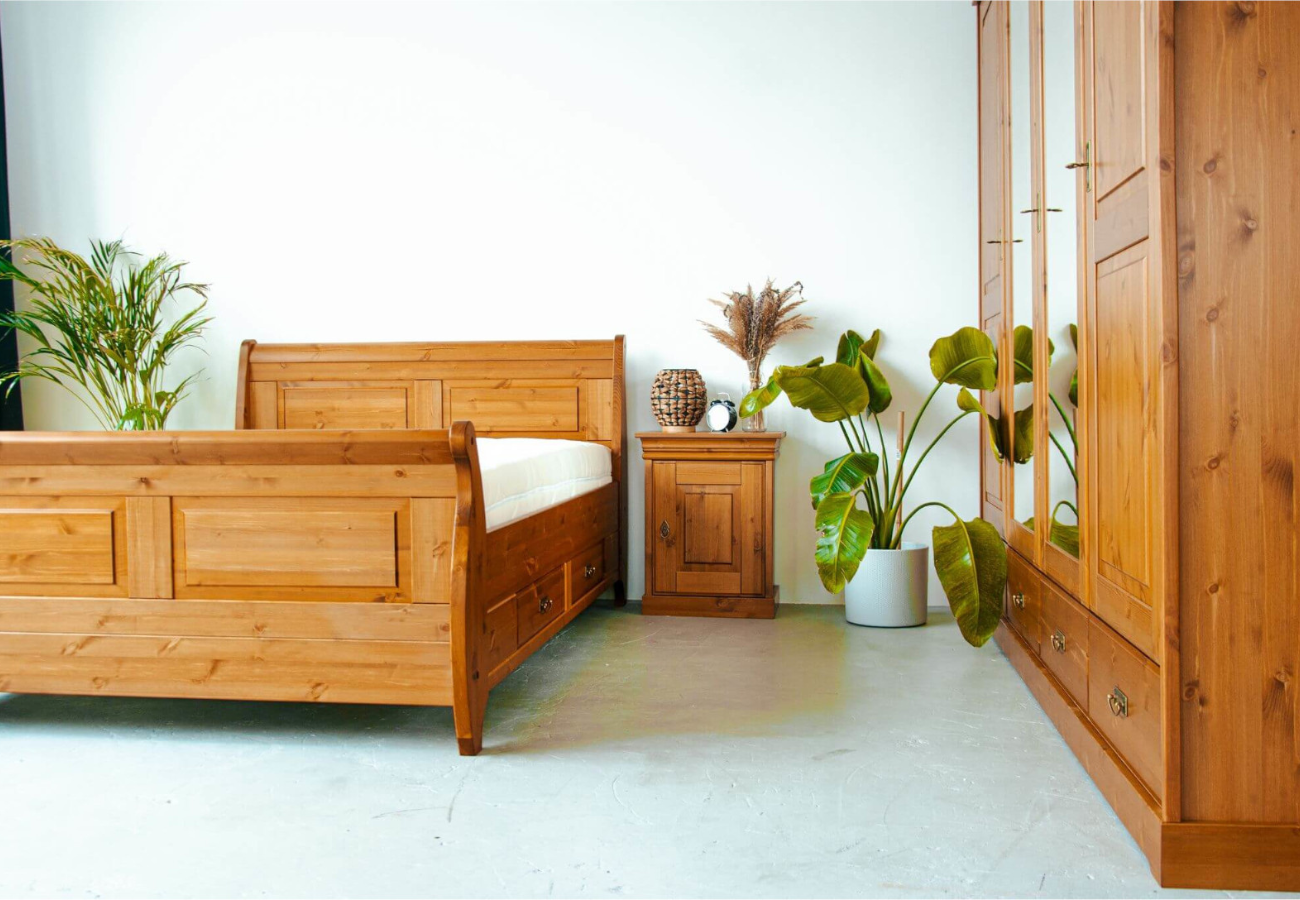 Dlaczego warto wybrać łóżko drewniane z pojemnikiem?