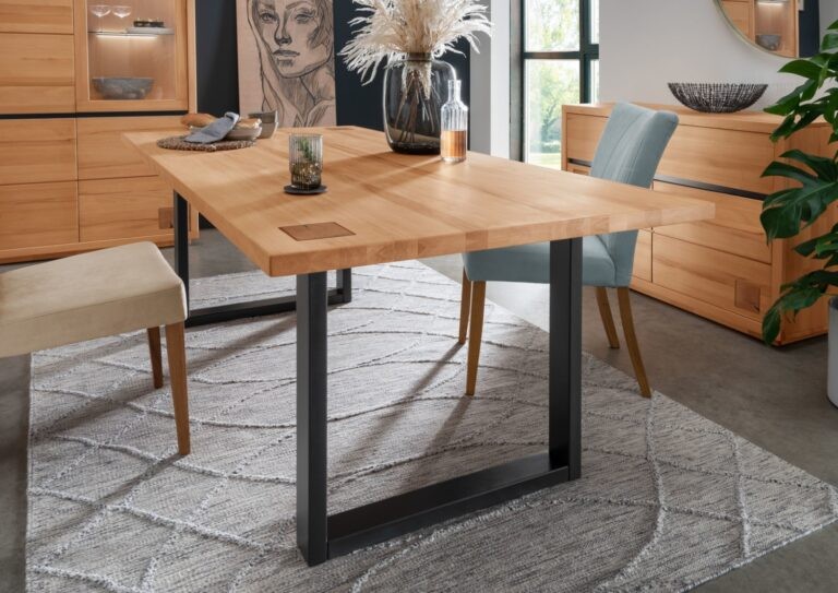 Elegancja i funkcjonalność: Bukowe stoły do jadalni