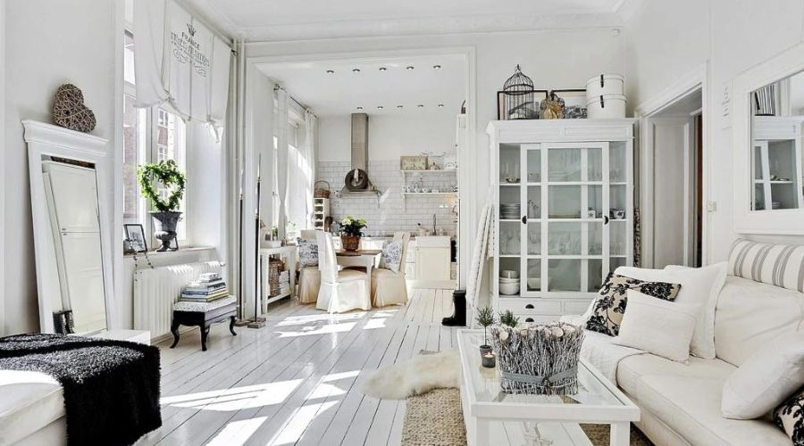 Jakie meble do białego mieszkania?