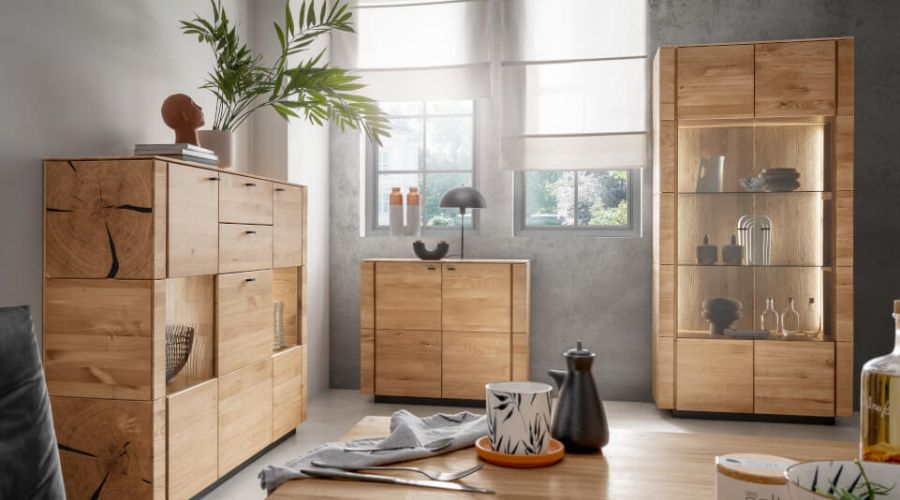 Drewniane meble do salonu