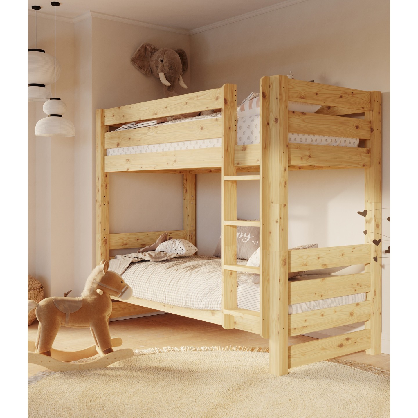 Które łóżko piętrowe będzie lepsze, drewniane czy metalowe?