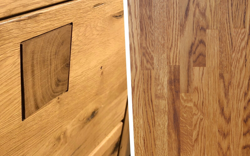 Drewno lite a drewno klejone