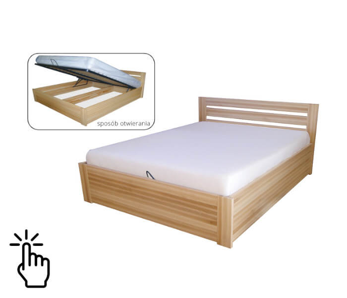 Łóżko z pojemnikiem czy szufladami?