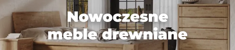Nowoczesne meble drewniane miniatura