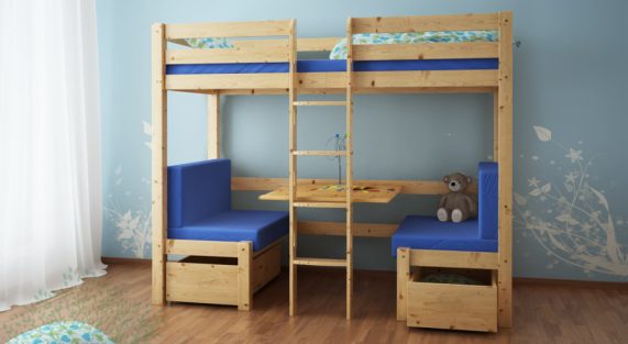 łóżko pietrowe dla dzieci